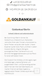 Mobile Screenshot of gold-ankauf-berlin.de